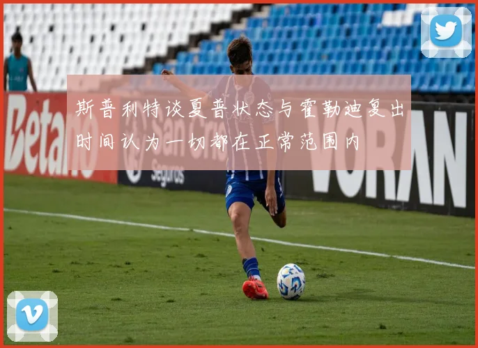 斯普利特谈夏普状态与霍勒迪复出时间认为一切都在正常范围内